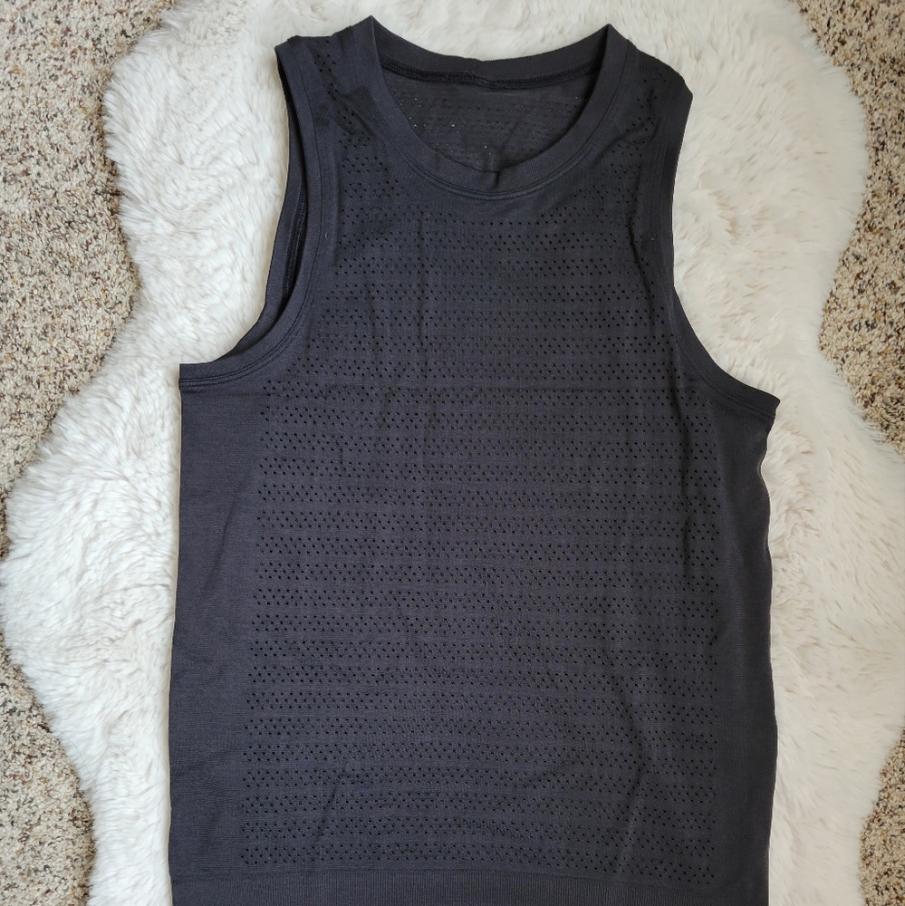 Lululemon small black sports tank, loose fitting and breathable